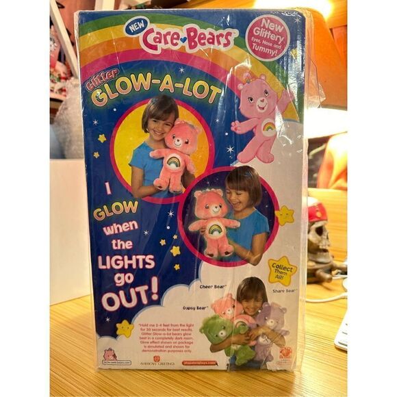 Care Bear Cheer Bear Glow A Lot Bear NIB - Picture 5 of 5